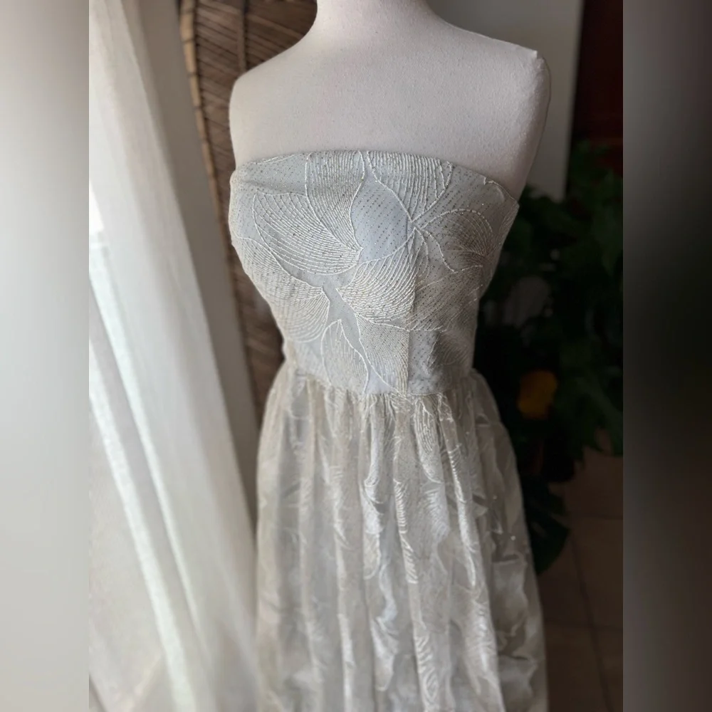 Dazzling‎ delight lulus bariano prom wedding bridesmaid dress strapless mint - Picture 2 of 7